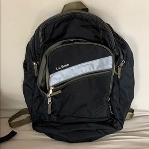 Black LL Bean Backpack
